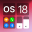 Launcher for OS 18 Style