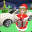 Christmas Santa Girl Car Drive