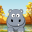 Memory match animals game kids