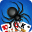 Spider Solitaire, large cards